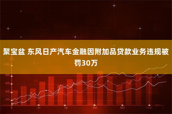 聚宝盆 东风日产汽车金融因附加品贷款业务违规被罚30万