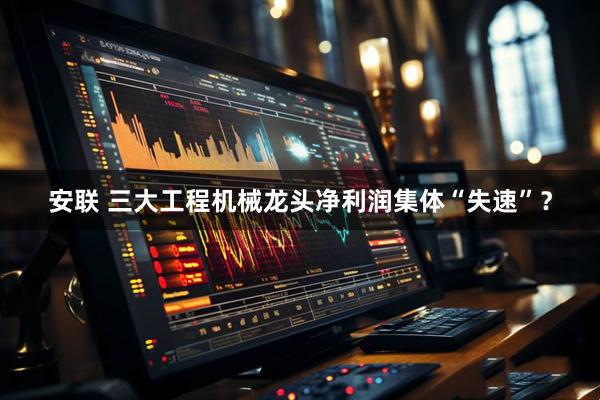 安联 三大工程机械龙头净利润集体“失速”？